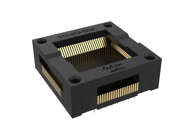 SABIC 的新型 LNP™ KONDUIT™ 化合物在复杂的 DDR 内存 IC 测试插座中提供卓越的导热性和流动性